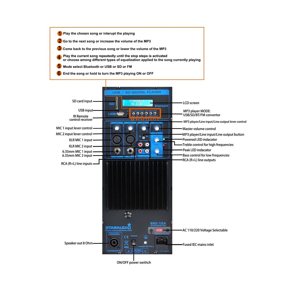 audio pro bt usb speakers