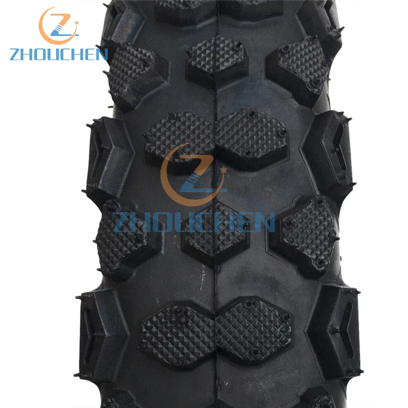 80/100-10 3,00-1" шины+ труба задняя Нобби ATV колеса для Karting Supermoto PIT PRO Trail Dirt Bike