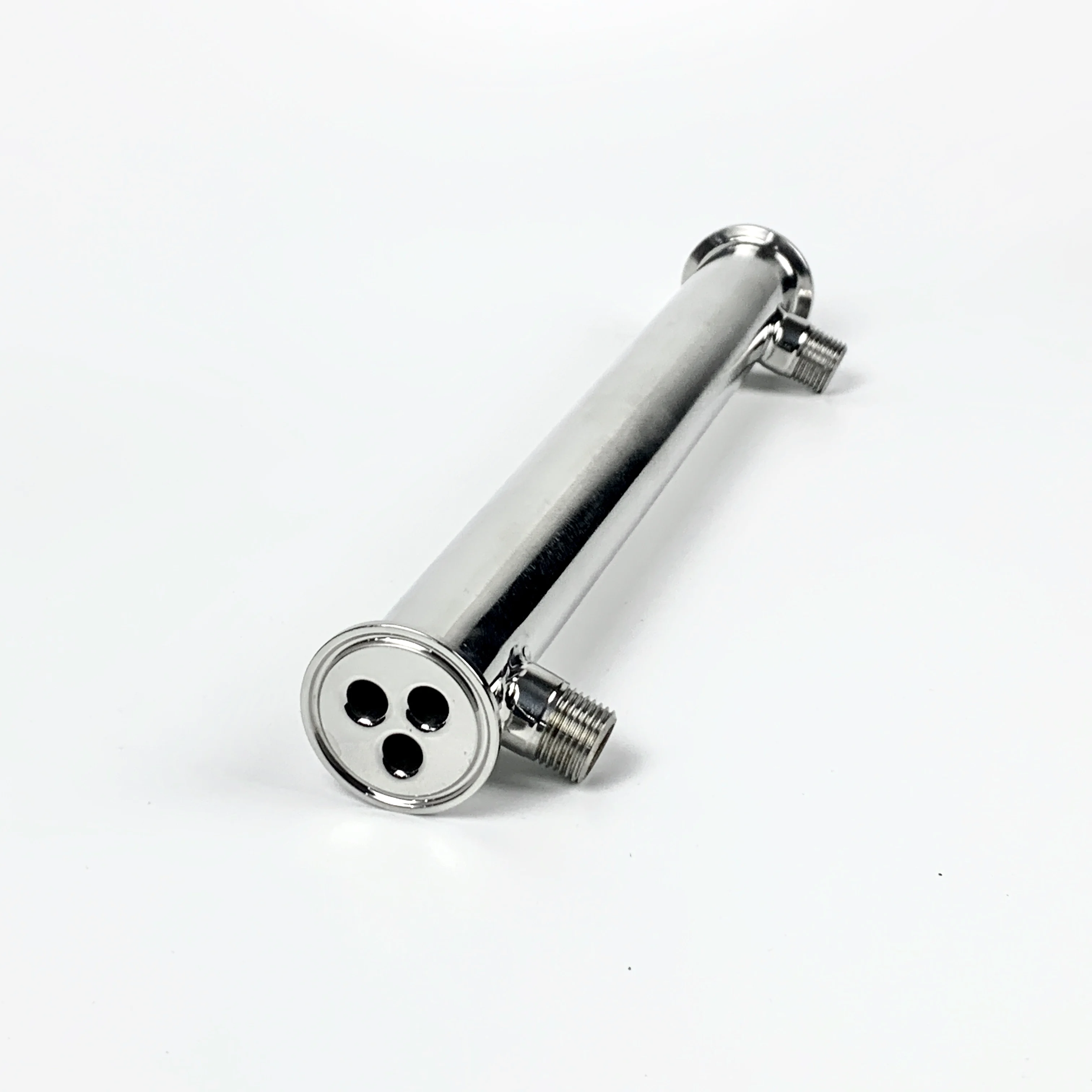 

Clamp 1.5" OD50.5mm Dephlegmator, Reflux, Distiller Condenser. 350mm, Sanitary Steel 304