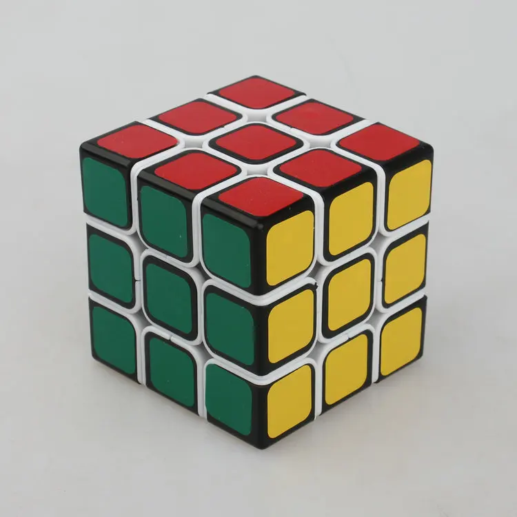 [54,6 Размер трехслойный Кубик Рубика Белый Хэй Гай] 3x3x3 Moye Funs 3-Order Magic Cube