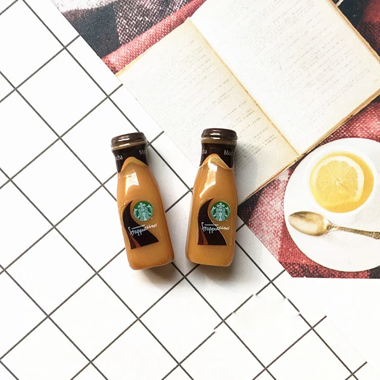 5PCS doll house miniature bo11 mini coffee bottle drink simulation kitchen food BJD doll 1/6 doll miniature toy doll accessories 5
