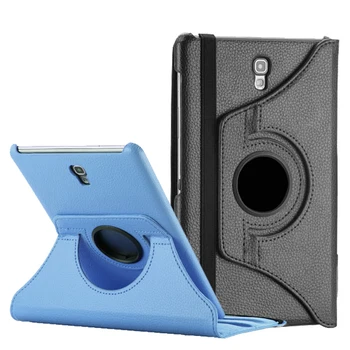 

For Samsung Galaxy Tab S4 Cover Case 360 Rotating TabS4 S 4 SM T830 T835 SM-T835 T 830 835 Stand PU Leather Tablet Case