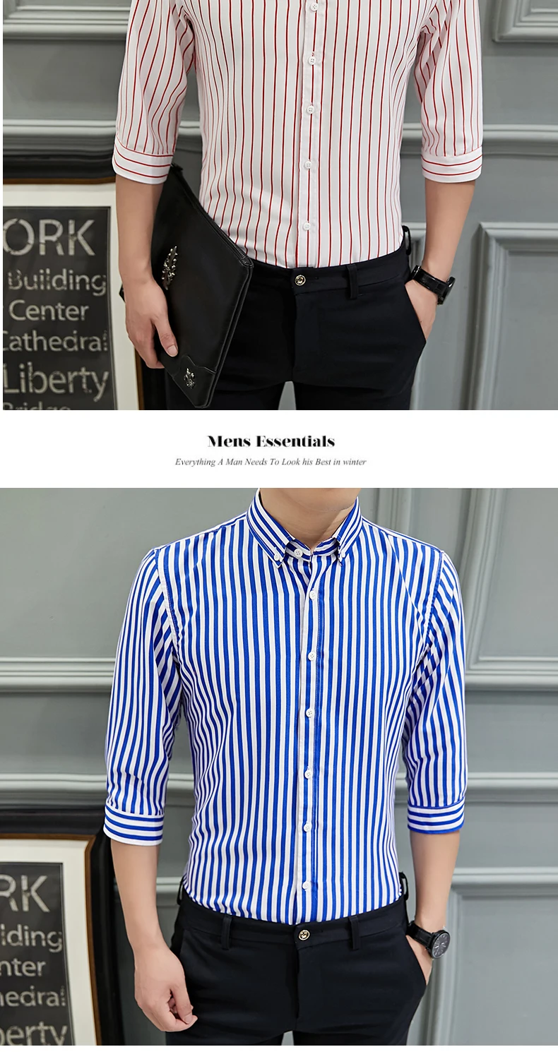 Модная мужская одежда Slim Fit Мужская рубашка с длинными рукавами мужская клетчатая хлопчатобумажная повседневная мужская рубашка Social Plus высокого качества Топ SizeM-5XL