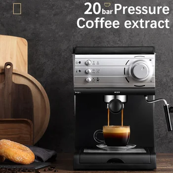 

Coffee Maker Machine Fancy Froth Mini Small Automatic Home Household Office Espresso Pump Italian Huge High Pressure 20bar