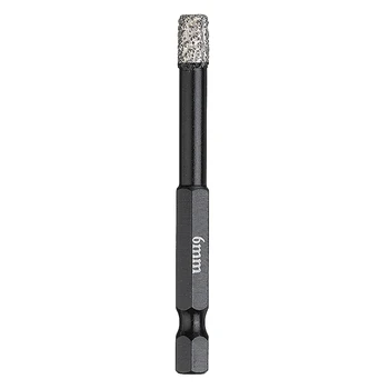 

5PCS Drill Bit 6/8/10/12/14mm Welded Diamond Saw Cutter For Marble Tile