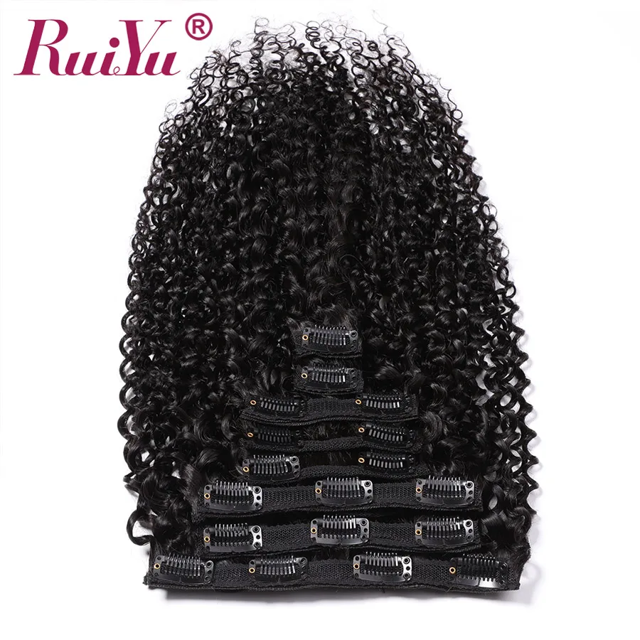 

Peruvian Curly Clip Ins Human Hair Extensions Clip In Hair Extensions Remy Natural Hair Clip Ins 8Pc/Set 120g 10-28 Inch