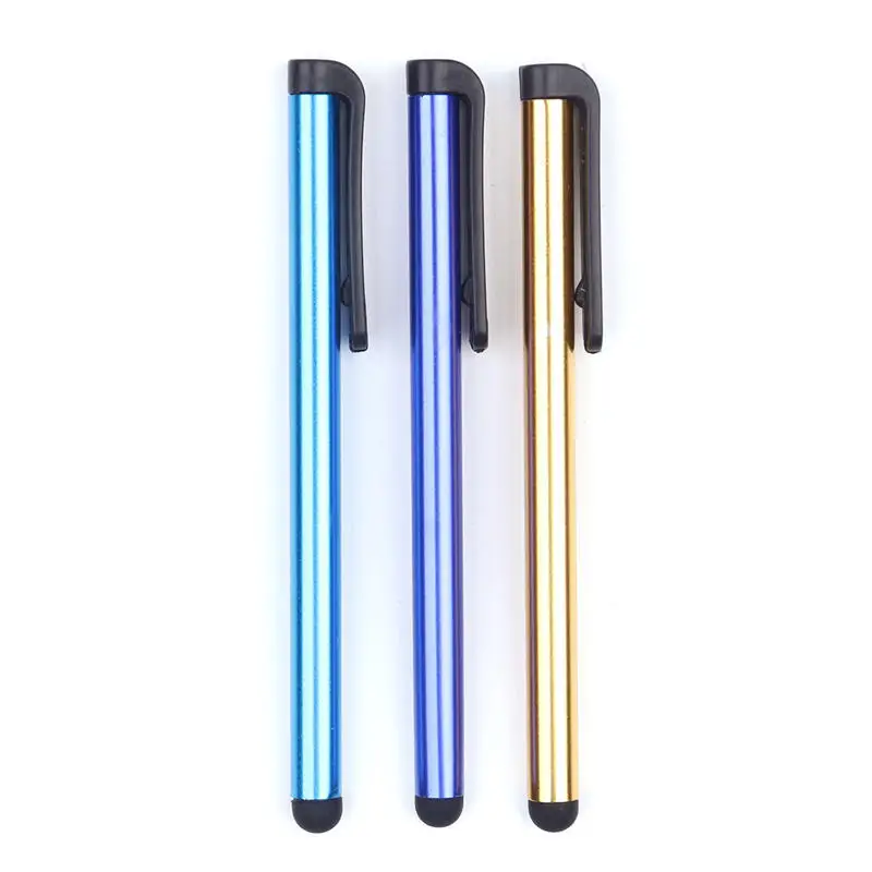 

Capacitive Touch Screen Stylus Pen for IPhone IPad IPod Touch Suit for Other Tablet Metal Stylus Pencil Smart Phone 10pcs/lot