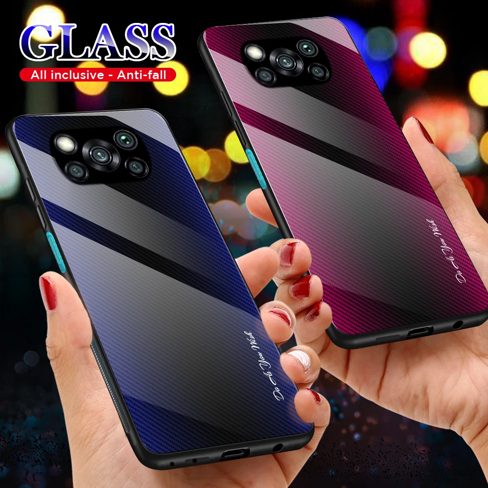 Sleek Glass Protective Phone Case - Durable Hard Cover