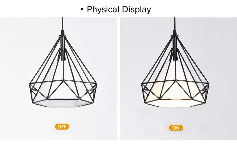 钻石餐吊灯开关灯展示