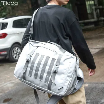

Tidog Young Men's Fashionable casual nylon travel Backpack