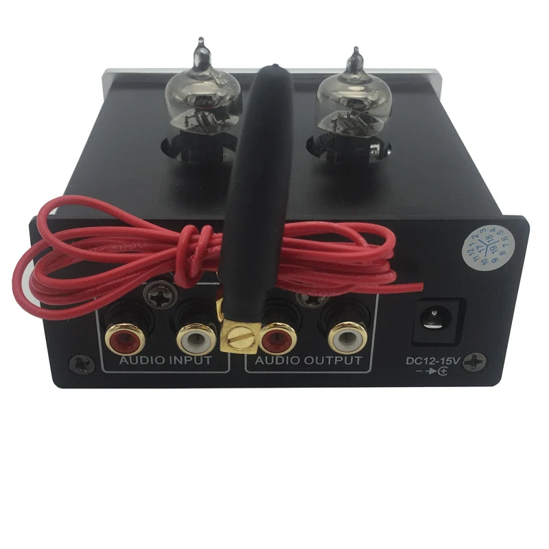 Lusya 6J3 bile preamp tube amplifier Bluetooth 5.0 U disk AUX RCA input Amplifier Board With FM Radio Remote Controller C5-006