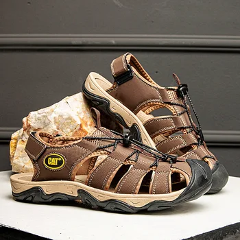 

designer sandals mens outdoor fashion gladiator boots outsole for slippers sandalia 2019 summer beach walking vietnam close toe