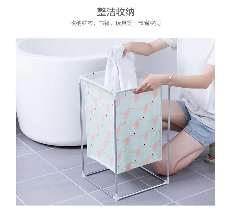 Домашняя мультяшная ткань zang yi kuang, одежда, игрушка, корзина для хранения, многофункциональная сборка, большая корзина для белья