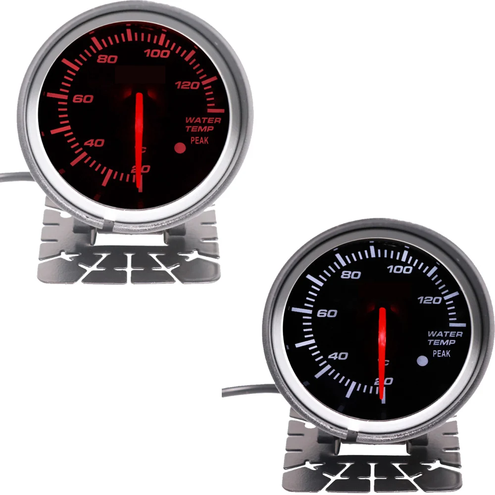 2,5 дюймов Автомобильный турбонаддув датчик давления масла Температура воды Температура масла Тахометр RPM датчик с пиПредупреждение лом и светодиодный подсветкой