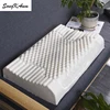 SongKAum High-grade Luxury 100% Natural Latex Pillow Simple soft Bed Pillows For Sleeping Neck Guard Massage with Cotton Cover 1