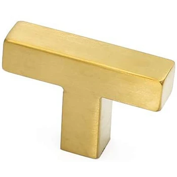 

20 Pcs Cabinet Knobs Single Hole Brushed Brass Drawer Knobs Knobs for Dresser Drawers Modern Hardware Cupboard Pulls
