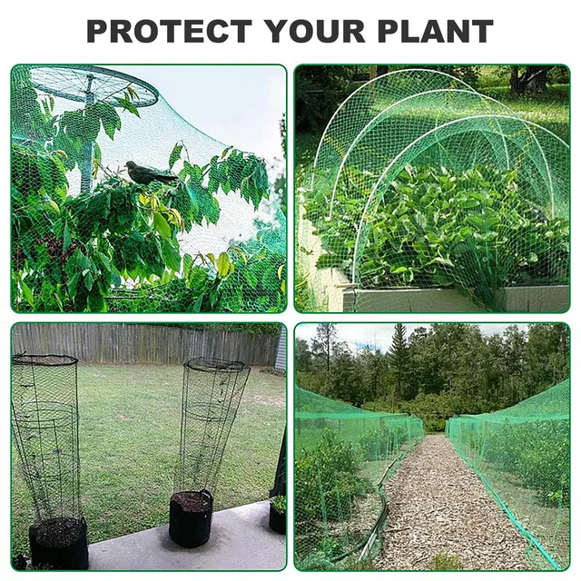Mezőgazdasági Védelem Hálózati Kertészeti Nettó Kert Kerítés Madár Tenyésztés Elleni Fa Net Gyümölcs Növény Tóháló - Image 3