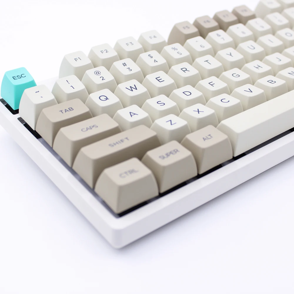 MP SA KEYCAPS PBT Ретро бежевый колпачок для ключей с сублимационной краской Вишневый выключатель MX Keycaps для проводной USB механической игровой клавиатуры