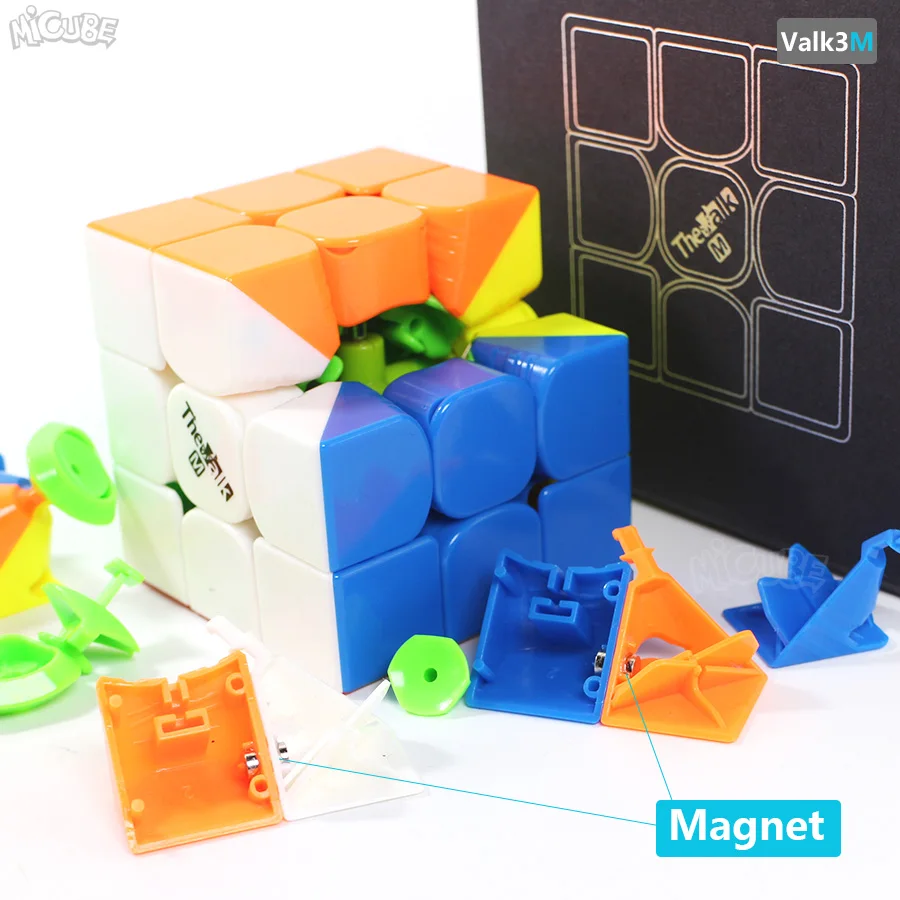 Mofangge Valk3 Valk3M волшебный 3x3 Кубик скоростной магнитный кубик 3x3x3 Valk 3 пазл Магический