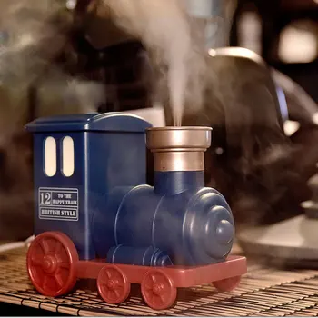 

90ML Mini USB Train Toy Air Humidifier Ultrasonic Aromatherapy Essential Oil Diffuser Ultra quiet Household Mist Maker