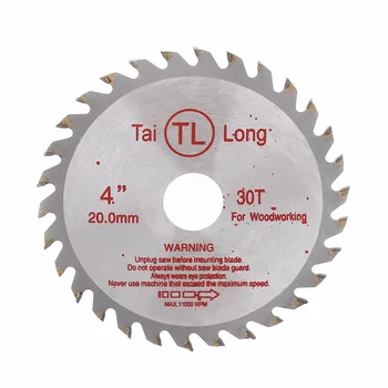 

2018 Circular Sawing Blade Wood Cutting Round Discs Sawing Cutter Tools 4 inch 30T