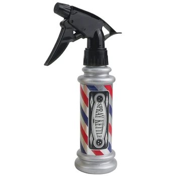 

Silver 300Ml Hair Spray Bottle Salon Barber Water Sprayer Hairdressing Mist Empty Bottle Hair Styling Tools