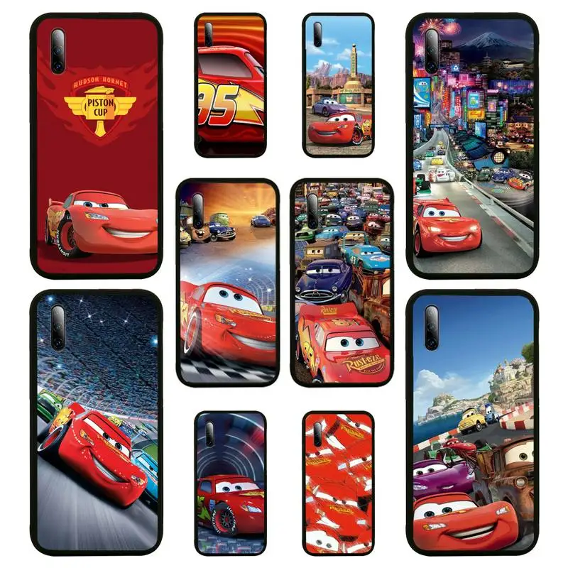 Lightning mcqueen аксессуары чехол для телефона Huawei nova 5 6 7 pro Y5 2019 prime 2018 Y9s Y7 nax fundas cover |