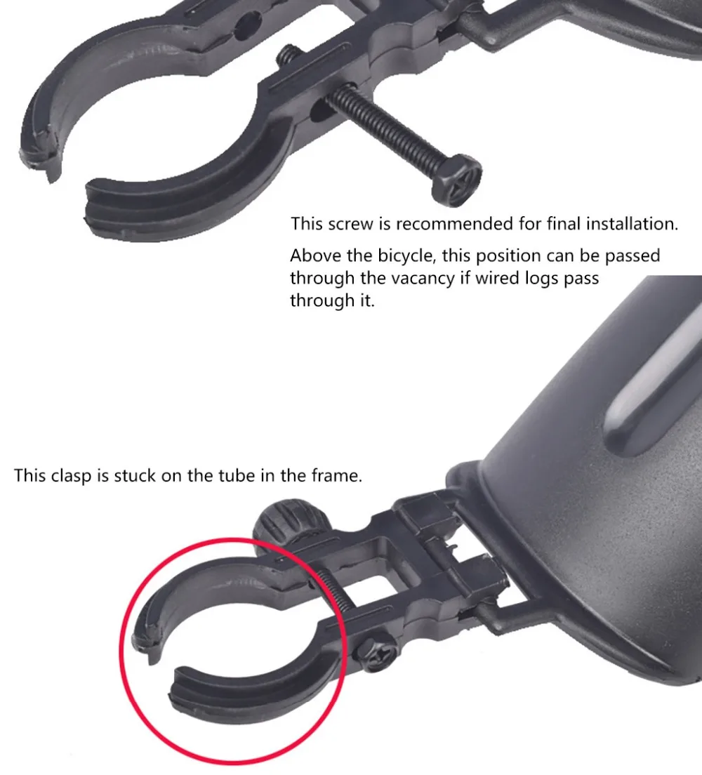 2Pcs bicycle fender mountain bike flap 26 inch quick release universal rain gear bicycle accessories spatbord mountainbike 30O16 (10)