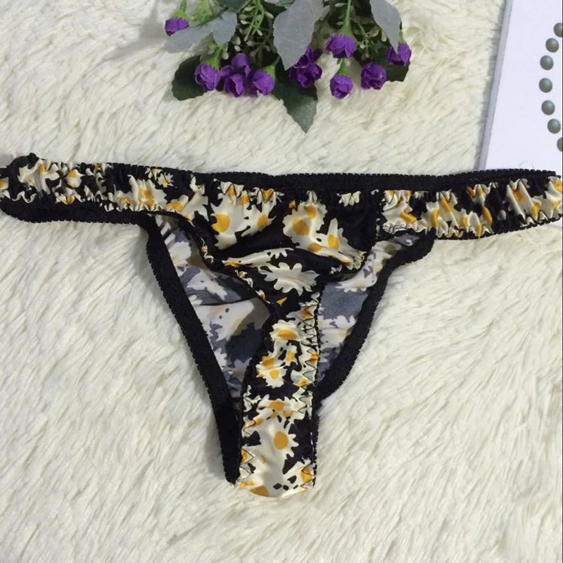 Silk Thong Underwear Comfort