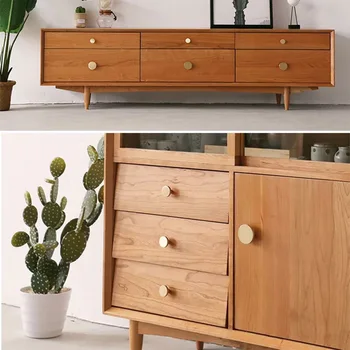 Door Knob Cabinet Furniture Handles Nordic Fresh Cabinet Door Cupboard Drawer Home Kitchen DIY Wardrobe Dresser Pulls Knobs