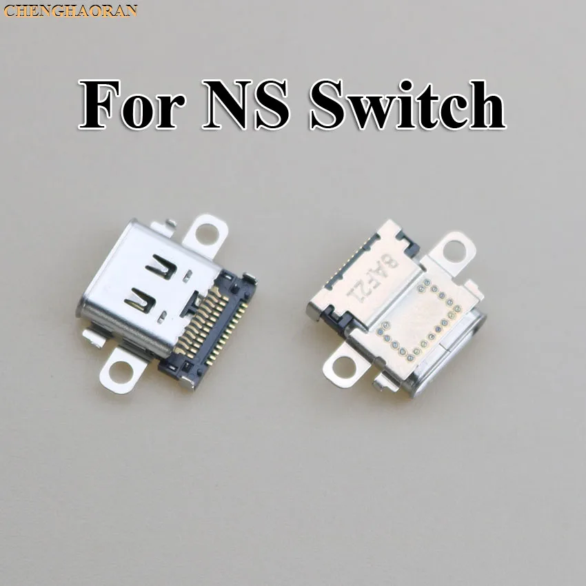 20 шт. 30 шт. 50 шт. зарядный порт для nintendo Switch NS консоль зарядный порт разъем питания type-C зарядное устройство розетка