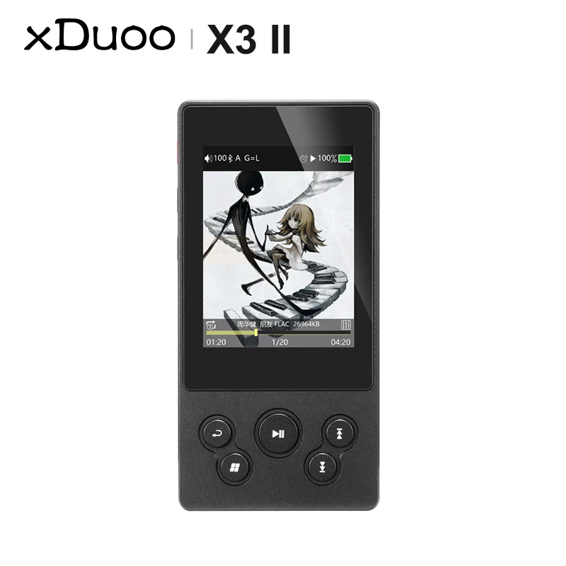 XDUOO X3II X3 II DSD128 Hiby Lossless Mp3 Bluetooth плеер AK4490 Портативный HIFI музыкальный усилитель