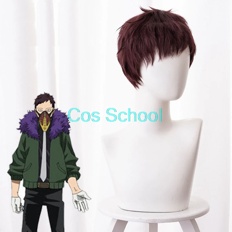 Cos School Boku No Hero Academy comparment Косплей Маска мой герой Academy comparment парики ПВХ латексная маска реквизит аксессуары