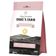 Корм для кошек DUKE'S FARM для стерилизованных кошек, курица сух. 300г