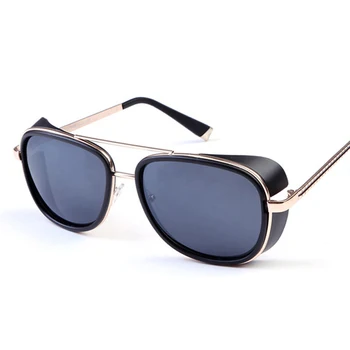 

MUSELIFE Iron Man 3 Matsuda TONY stark Sunglasses Men Rossi Coating retro Vintage Designer Sun glasses Oculos Masculino Gafas de