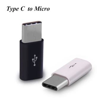 

300pcs USB 3.1 Type C Male to Micro USB Female Data Adapter Converter Connector USB-C