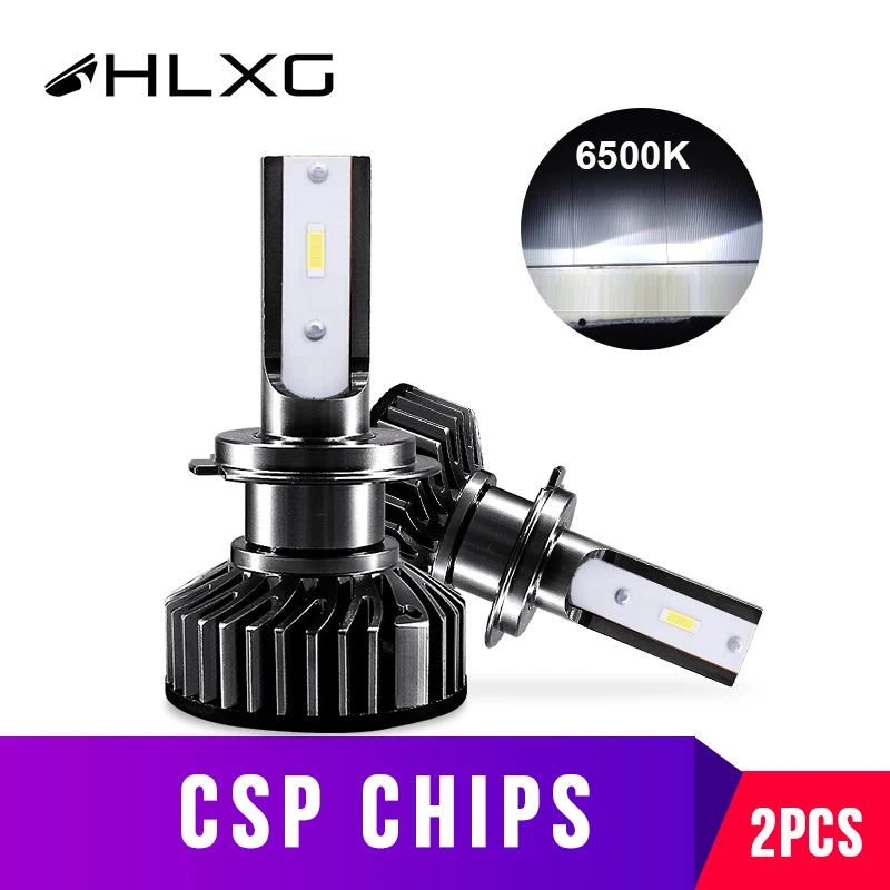 Мини H7 h4 светодиодный лампы для фар CSP chips nebbia HB3 9005 9006 H8 H11 Автомобильные