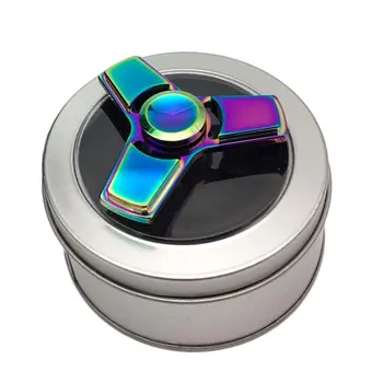

Spinner Flexible Hand Spinner Bearing Desk Toy Colorful Fingertip Helps Focusing for Kids & Adults-Best Stress Reducer