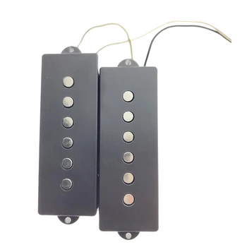 

PB Pickup Set Neck Bridge For 6 String Precision Bass Parts Accs