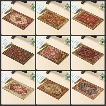 

XGZ Personality Carpet Game Mouse Pad Office Computer Keyboard Table Mat Rubber Non-slip Persian Carpet Mouse Pad Coaster