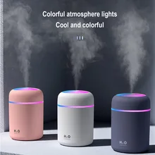 

Air Humidifier USB Ultrasonic Aromatherapy Essential Oil Diffuser Sprayer Mist Maker Fogger Aroma Purifier With Light Car Home