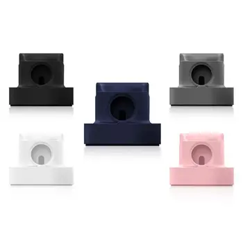 

3 in 1 Charging Stand for AppleWatch i-Phone AirPod Charger Holder Docking Rack Silicone Charging Stand