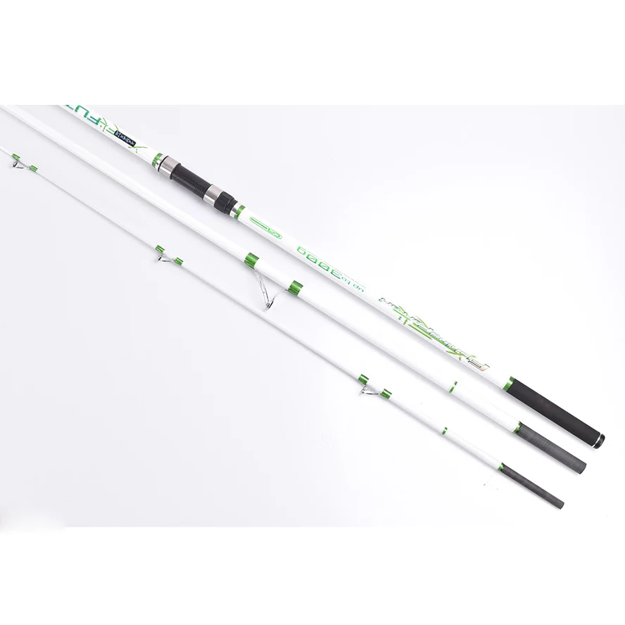 stock clearance 2pcs/pack 4.20M 3 Sections 100-300g high-carbon fiber Surf casting rods