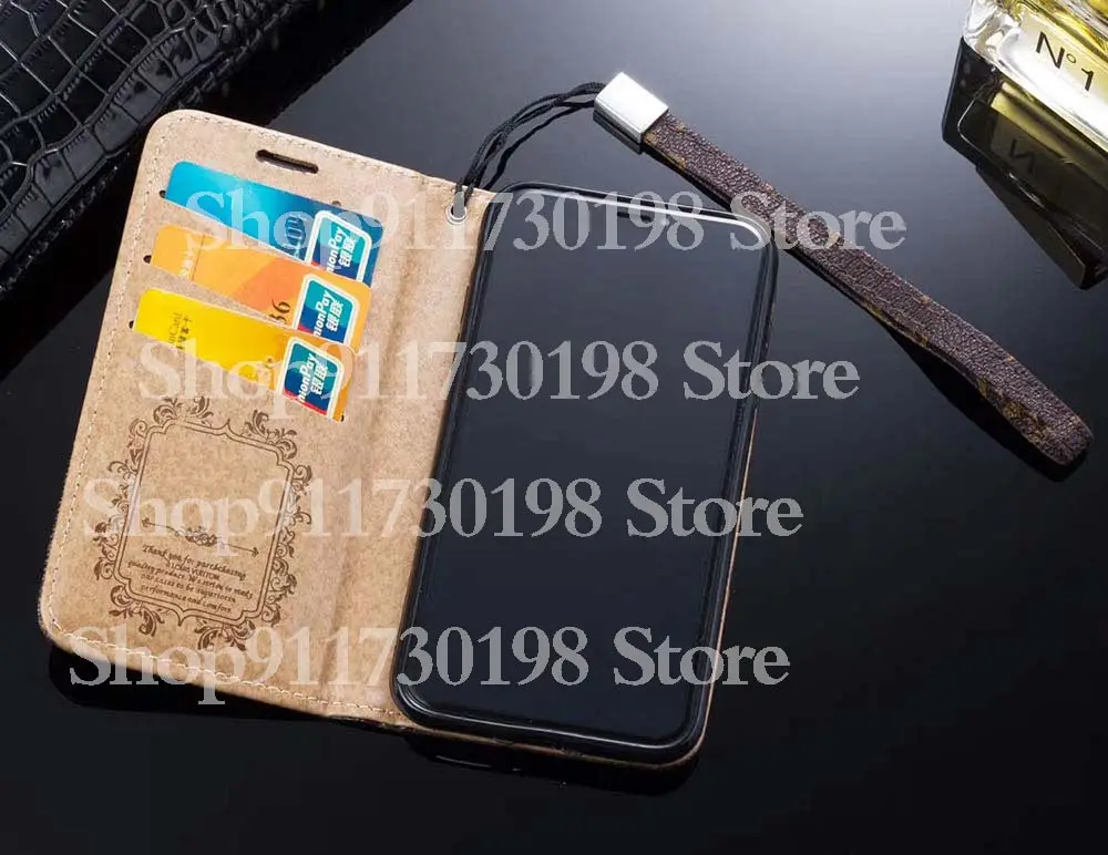 fashion PU Leather Wallet Designer Phone Case for IPhone 12 Pro Max 12pro 12 mini 11 11Promax XR XS Max 7 8 plus Card Slot TPU