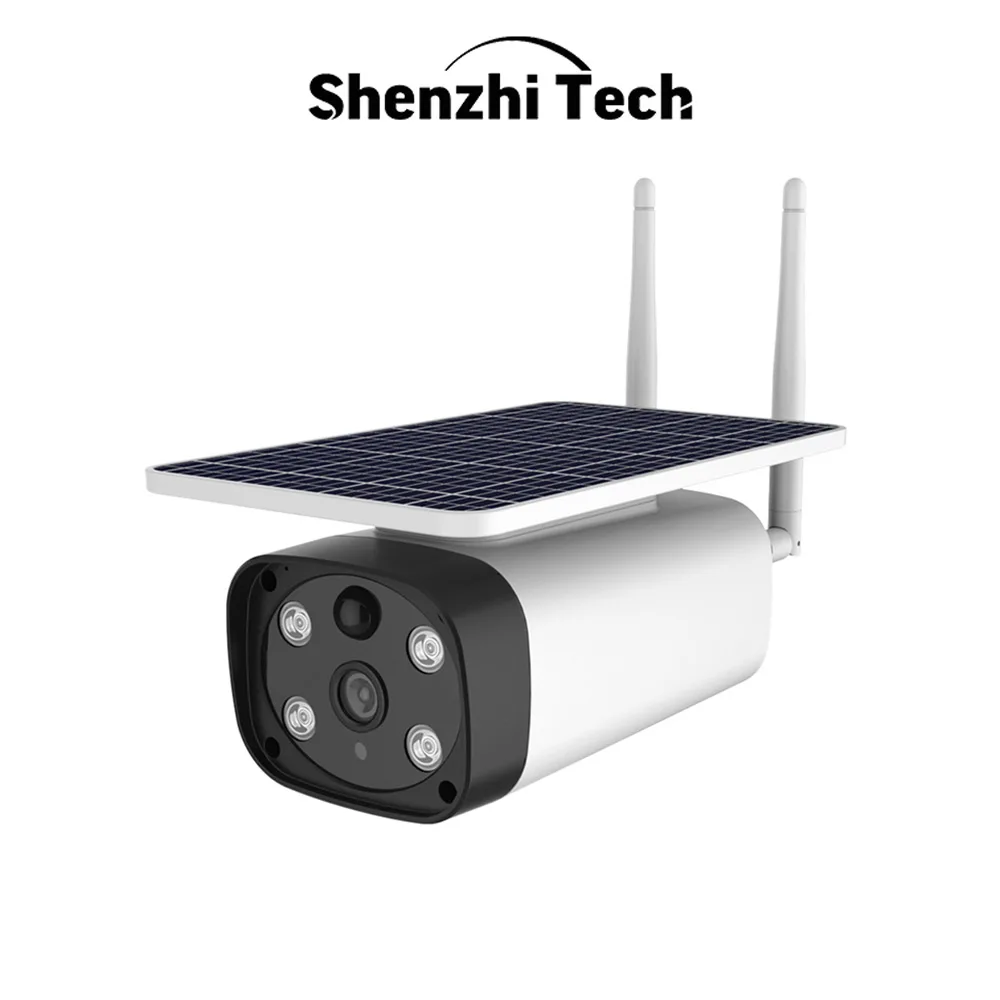 Ip камера на солнечной батарейке 1080P Wi Fi IP67 водонепроницаемая с ИК датчиком