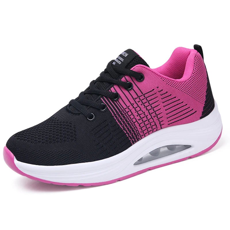 Розовый Лидер продаж; Tenis Mujer; коллекция года; женская спортивная обувь с высоким берцем; женская обувь для тенниса; женские спортивные брендовые кроссовки; кроссовки для бега - Цвет: Розовый