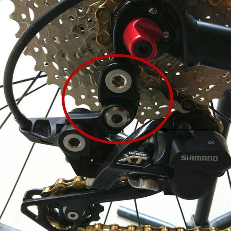 Bicycle Rear Derailleur Hanger Bike Tail Hook Extender Extension