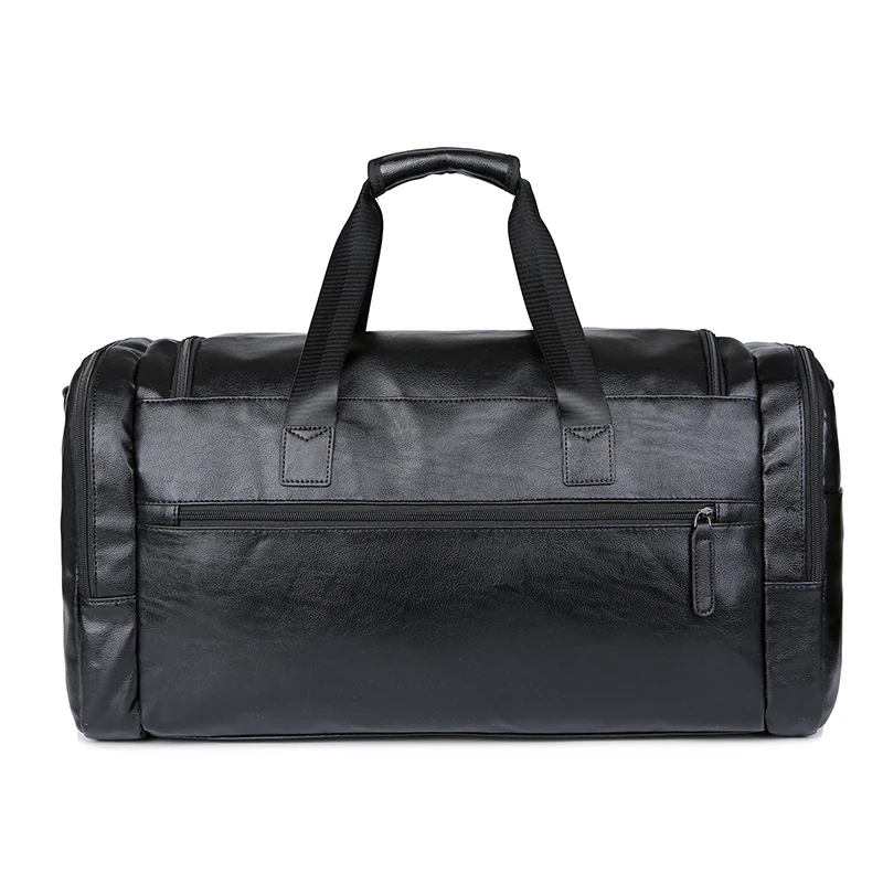 Vintage Leather Weekend Bag For Men Travel Bags Big Tote