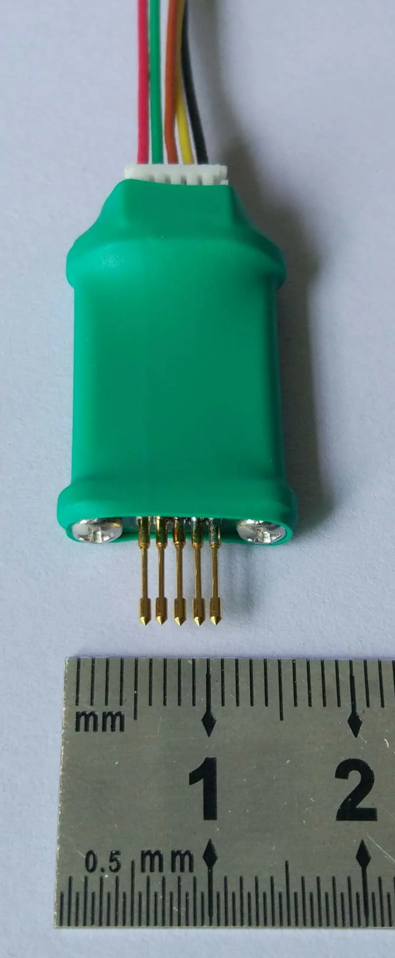 Однорядный двухрядный зонд PCB 2,54 2.01.27 горящая загрузка Программирование тестовая игла пружинная игла