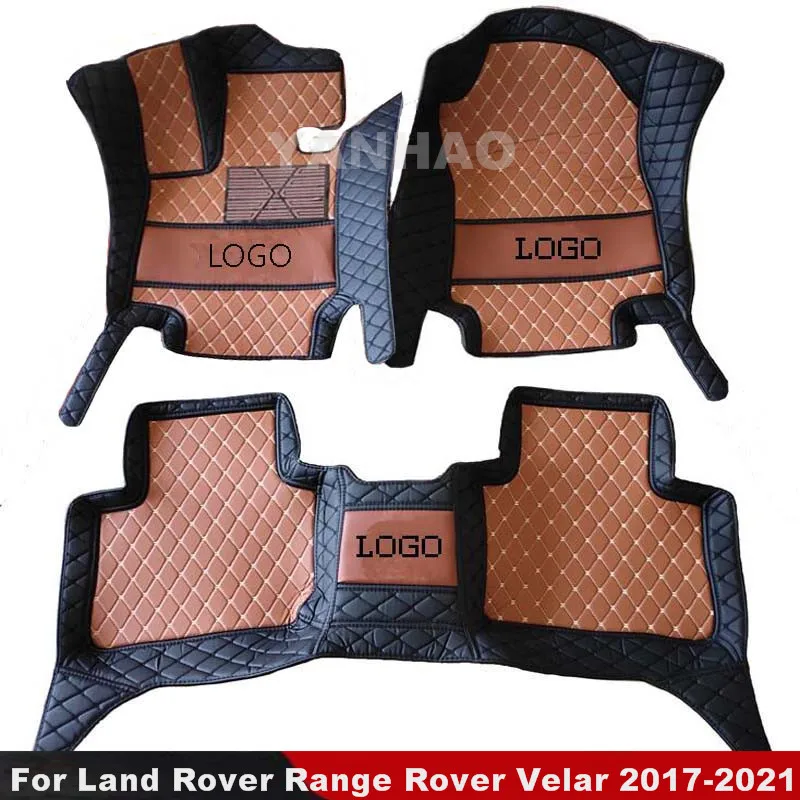 Car Floor Mats For Land Rover Range Rover Velar 2017 2018 2019 2020